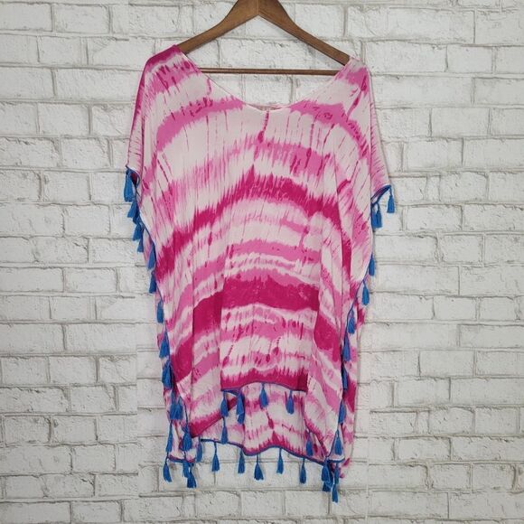 Tie dye swimsuit cover-up - Picture 1 of 14